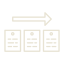 Icon showing group collaboration.