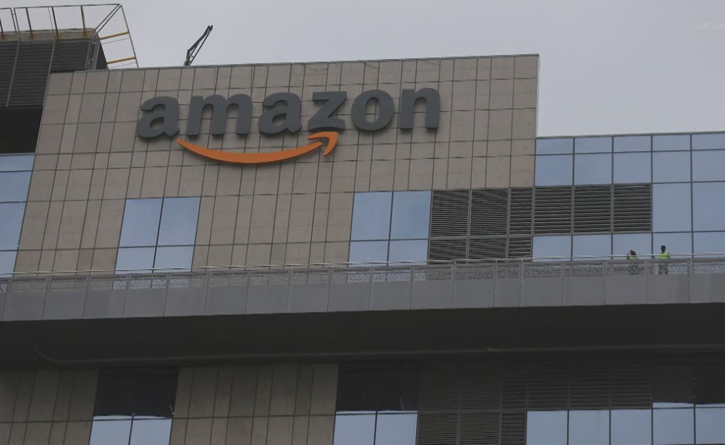 Amazon warehouse building exterior